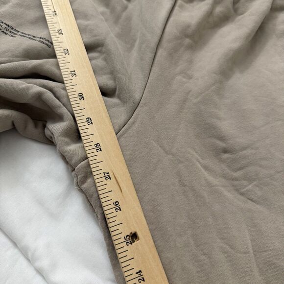 Pangaia Sweatpants Womens XS Stone Beige Organic Cotton 365 Track Drawstring - Picture 11 of 11